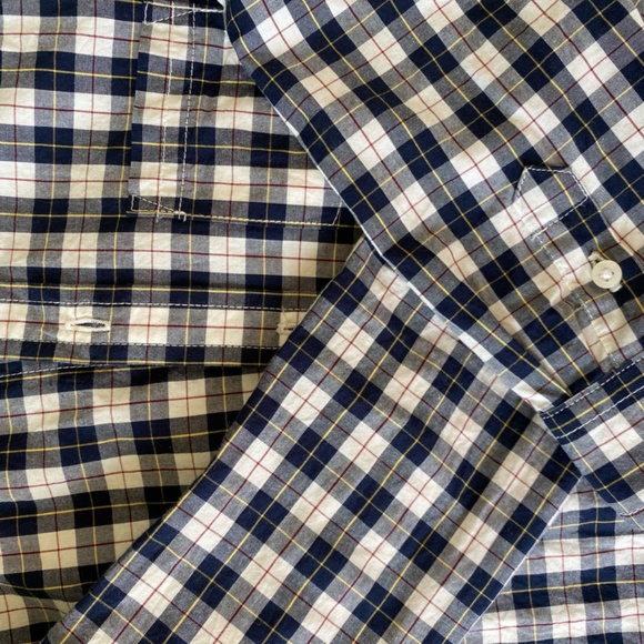 Janie and Jack Plaid Button-up size 4 - Picture 3 of 3